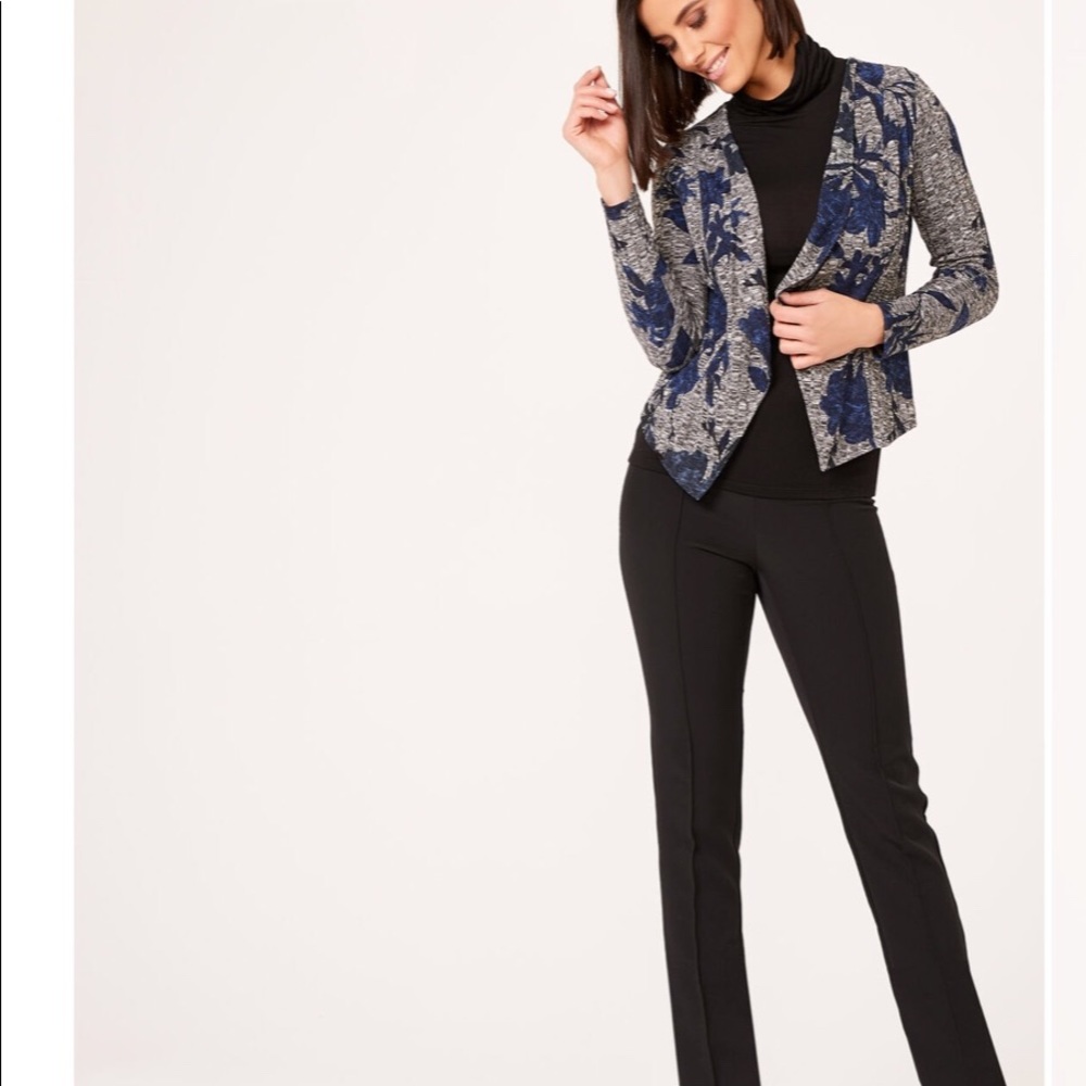 Laura Petites Boutique Cardigan Floral Asymmetric - Picture 3 of 8